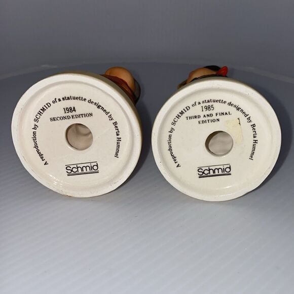 Schmid Reproduction Bertha Hummel 1984 2nd Edition Girl 1985 3rd Edition Boy - Picture 8 of 8